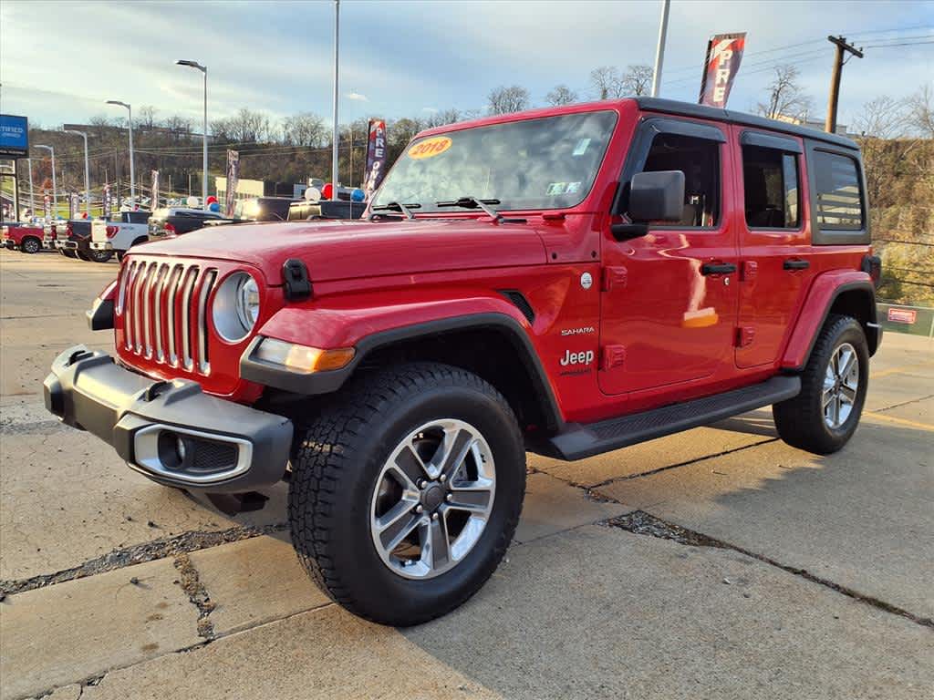 2018 Jeep Wrangler Unlimited Sahara photo 4