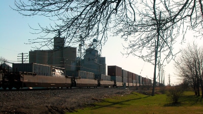 Railroad in Earlville, IL