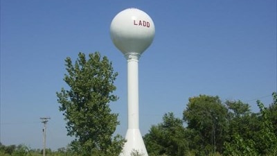 Water Tower In Ladd, IL