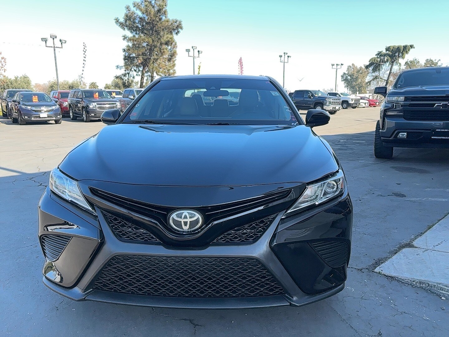 2019 Toyota Camry SE photo 3