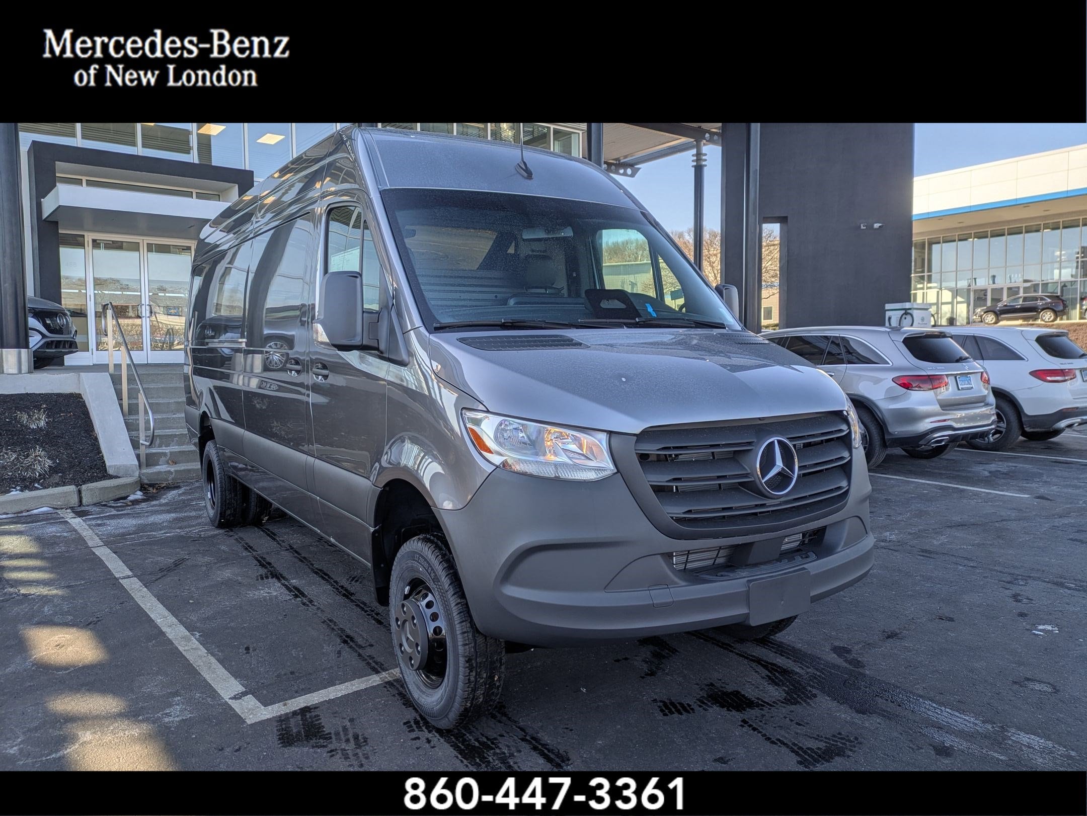 2025 Mercedes-Benz Sprinter 3500XD Cargo Van High Roof I4 Diesel HO 170 AWD 