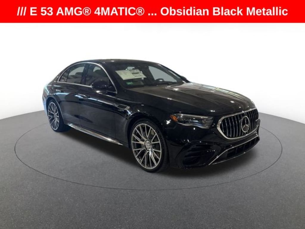 New 2026 Mercedes-Benz AMG E 53 E 4MATIC Sedan
