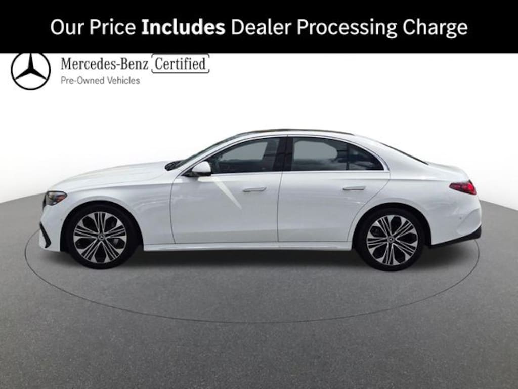 Certified 2025 Mercedes-Benz E-Class 4MATIC Sedan