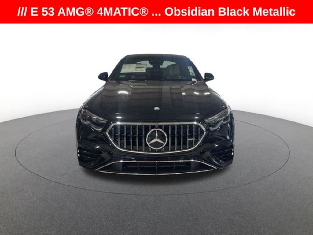 New 2026 Mercedes-Benz AMG E 53 E 4MATIC Sedan