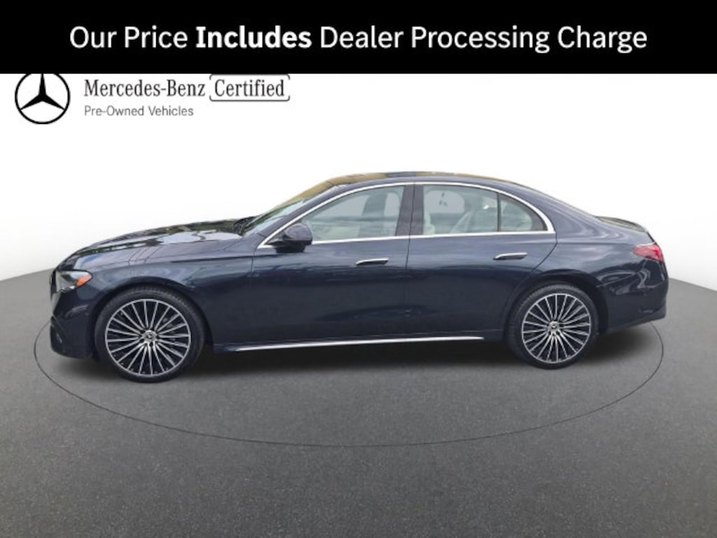Certified 2025 Mercedes-Benz E-Class RWD Sedan