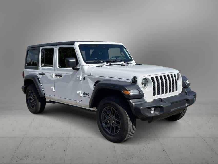 Used 2024 Jeep Wrangler 4-Door Sport S with VIN 1C4PJXDN2RW125120 for sale in Ann Arbor, MI