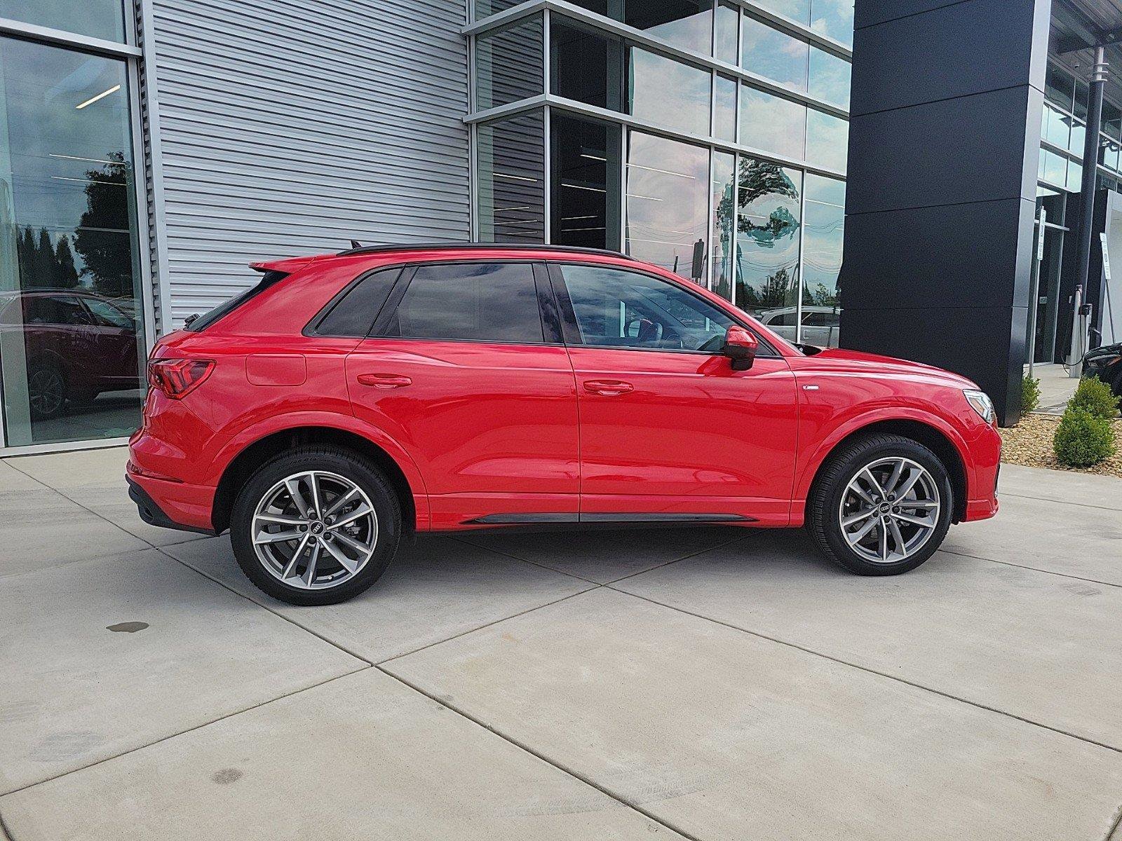 Used 2023 Audi Q3 S Line Premium Plus with VIN WA1EECF33P1117063 for sale in Fletcher, NC