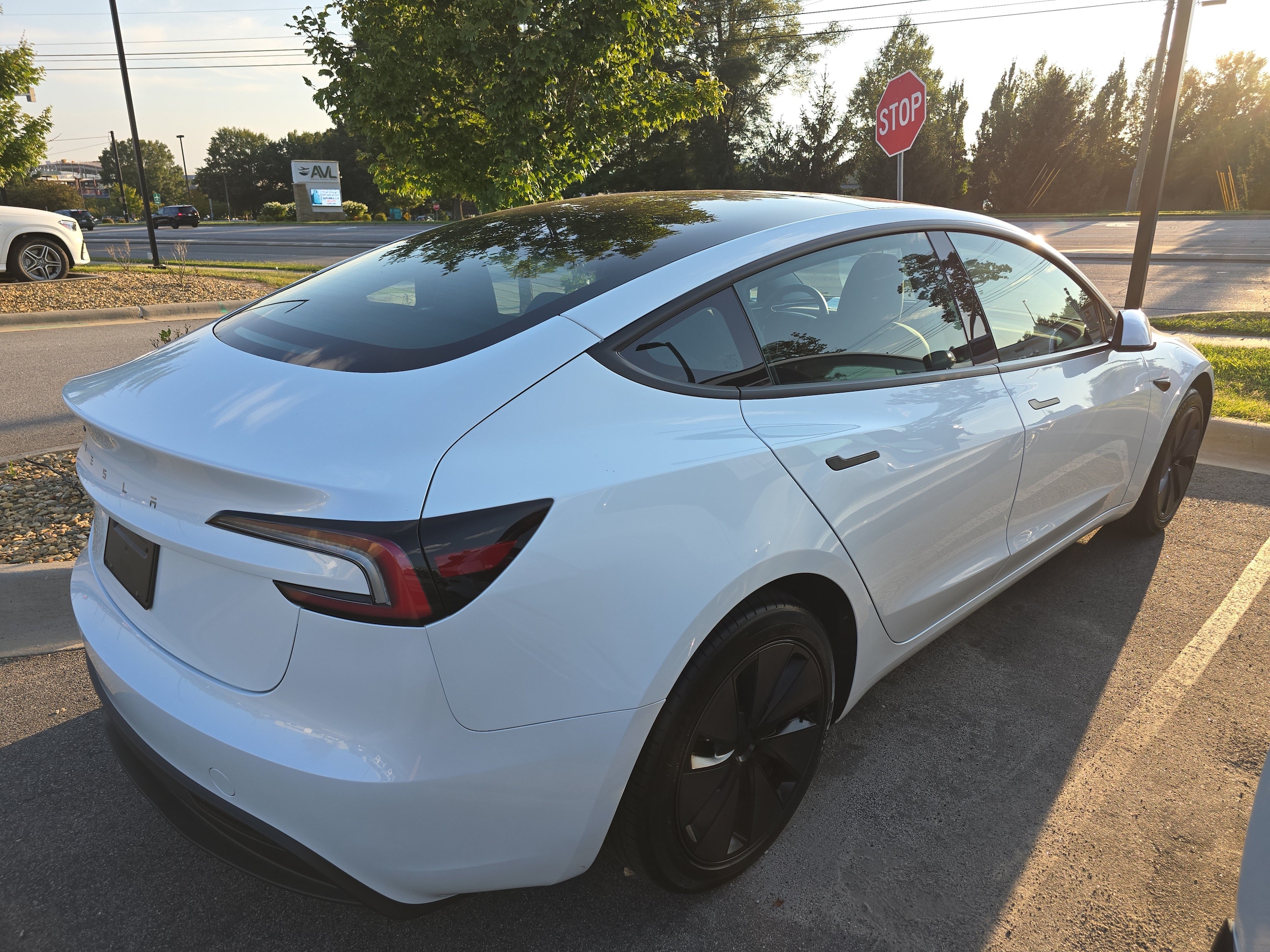 Used 2025 Tesla Model 3 Long Range with VIN 5YJ3E1EA4SF998258 for sale in Fletcher, NC