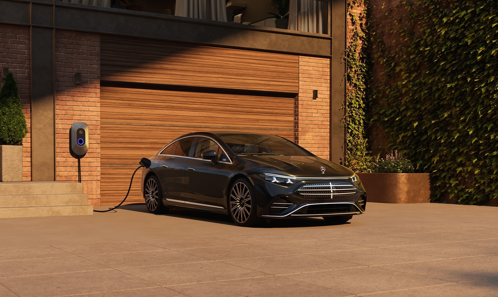 2027 Mercedes-Benz EQS 450 Sedan charging