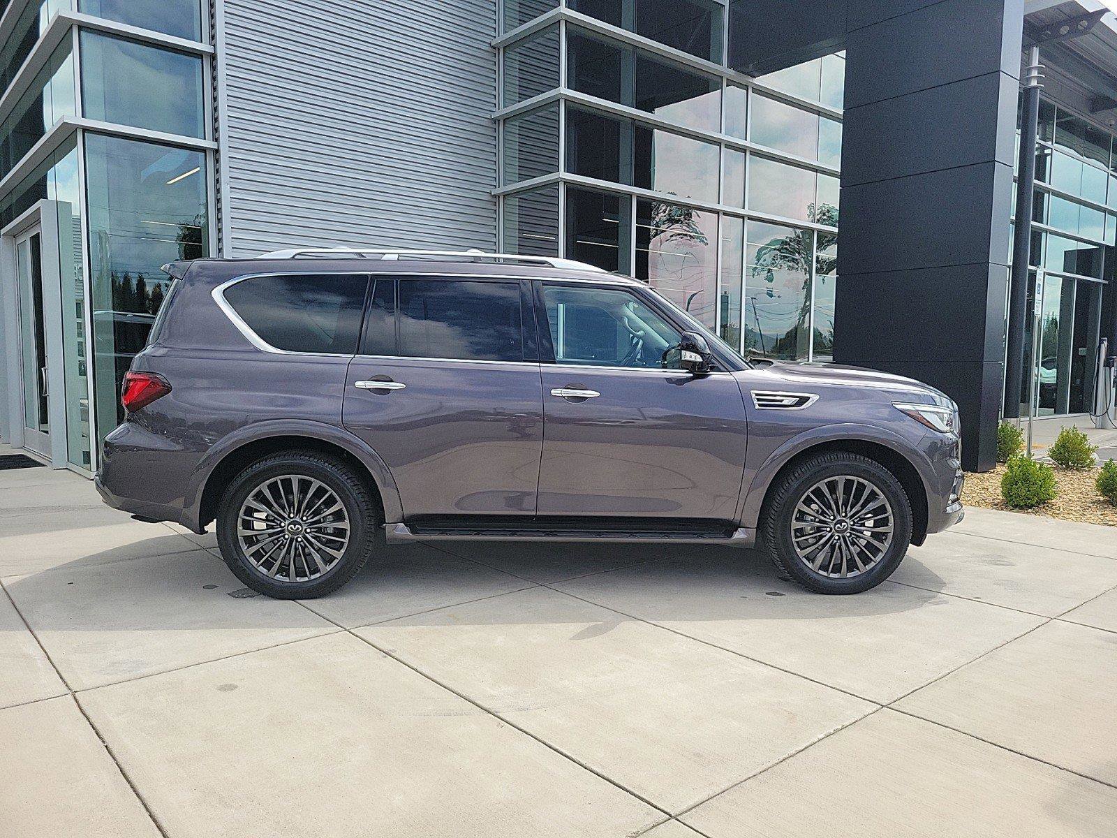 Used 2023 INFINITI QX80 Luxe with VIN JN8AZ2AC7P9491319 for sale in Fletcher, NC