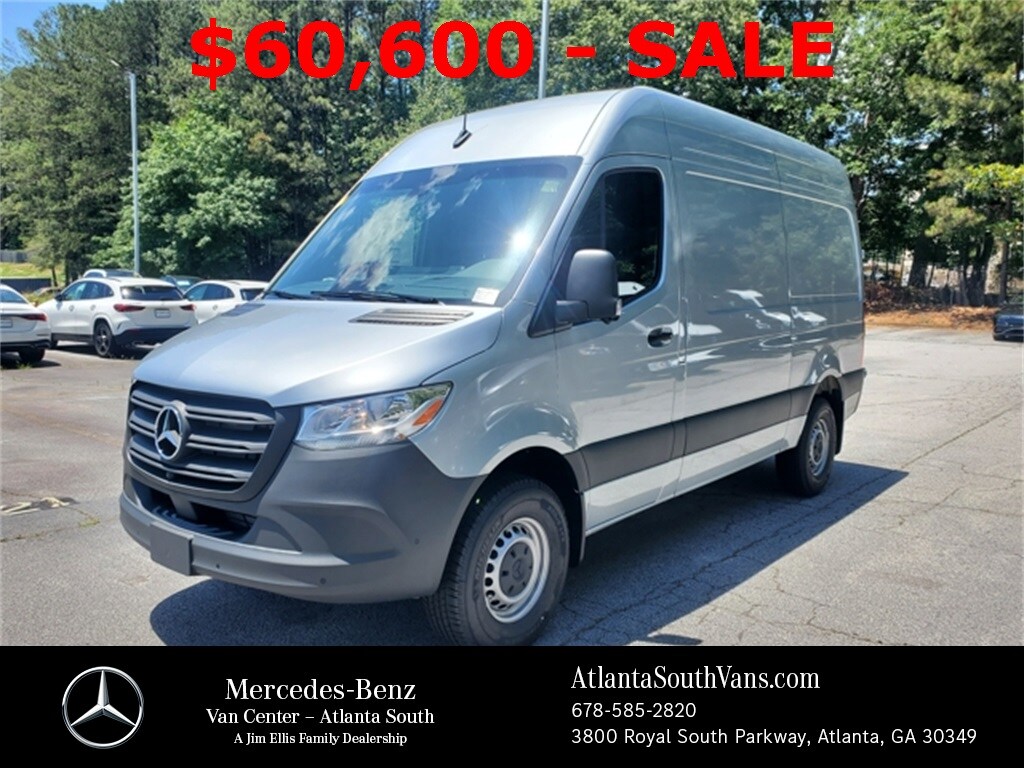 Used 2025 Mercedes-Benz Sprinter 2500 Standard Roof 4-Cyl Diesel HO Van Cargo Van