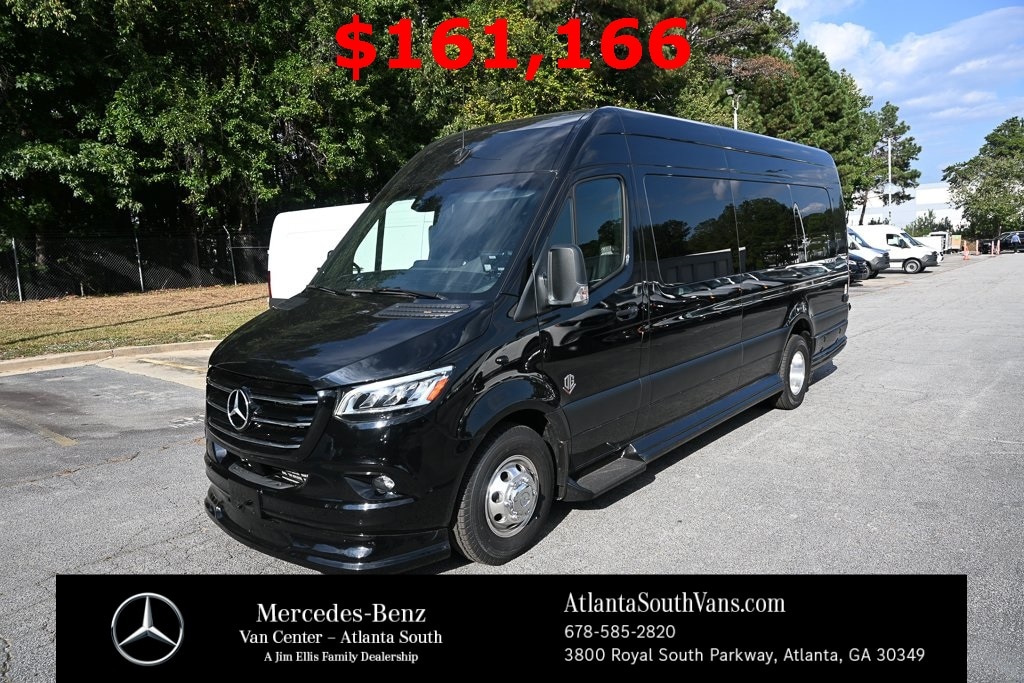New 2024 Mercedes-Benz Sprinter 3500 XD High Roof 4-Cyl Diesel HO Van Extended Cargo Van