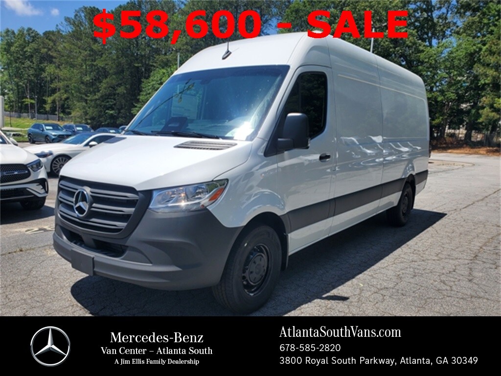 Used 2025 Mercedes-Benz Sprinter 2500 High Roof 4-Cyl Diesel HO Van Cargo Van