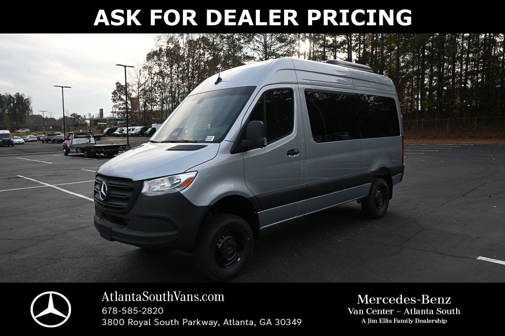 Used 2025 Mercedes-Benz Sprinter 2500 Standard Roof 4-Cyl Diesel HO Van Passenger Van