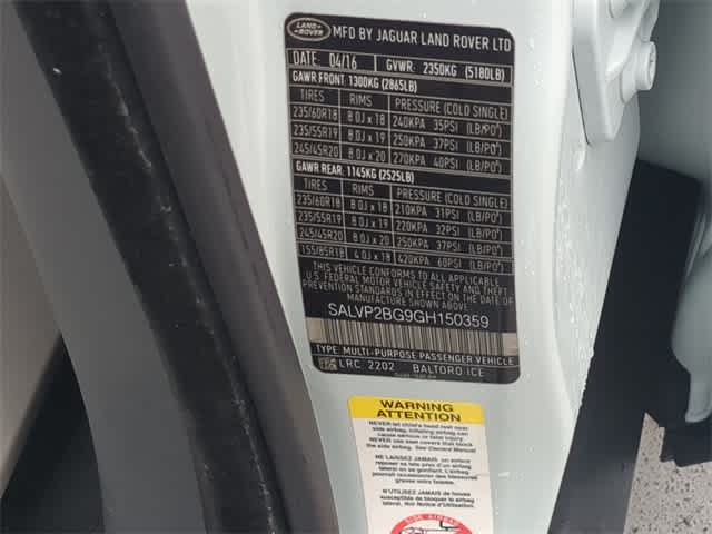 Thumbnail: 2016 Land Rover Range Rover Evoque - 35