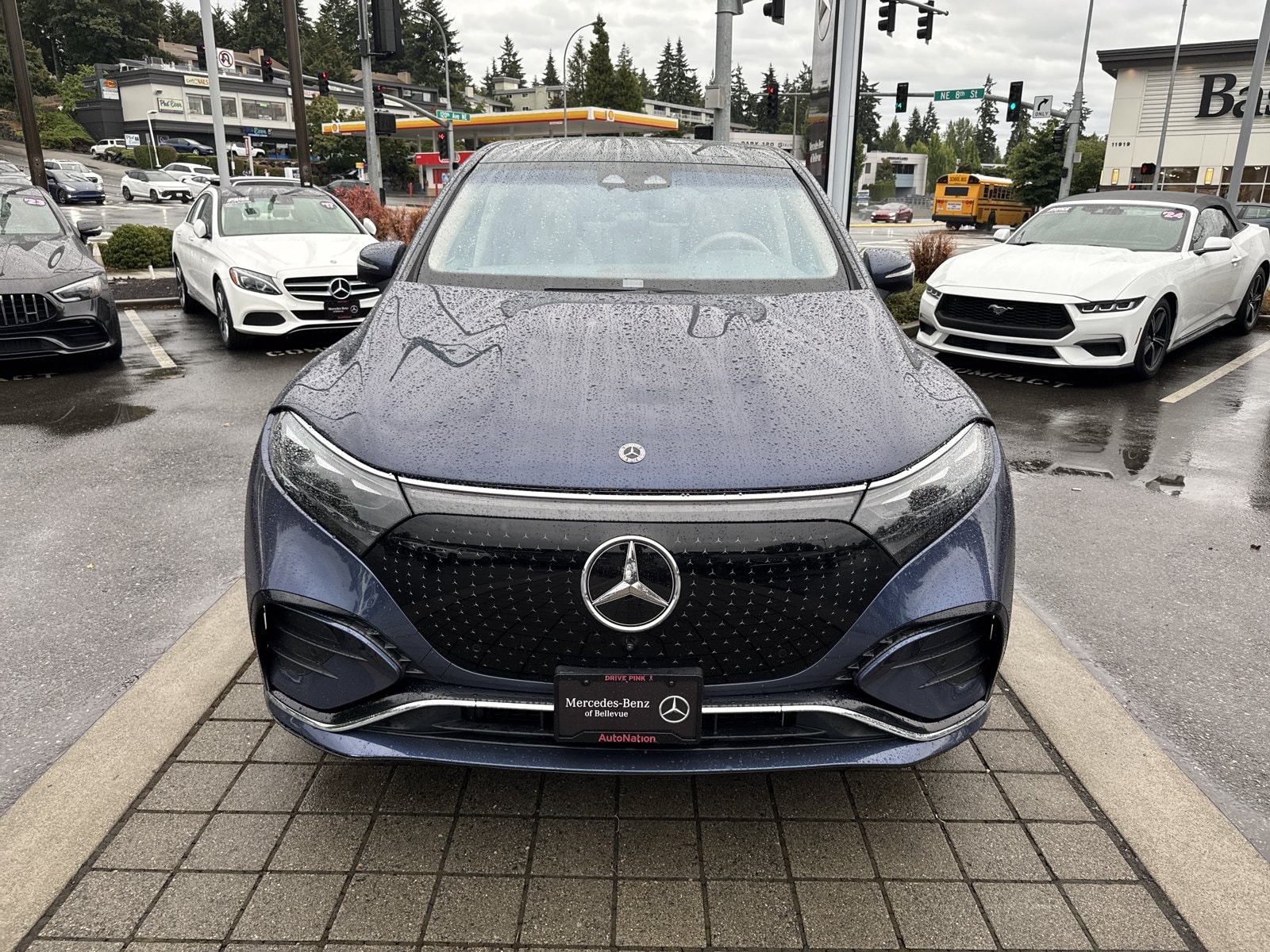 Certified 2023 Mercedes-Benz EQS SUV Base with VIN 4JGDM4EB9PA025471 for sale in Bellevue, WA