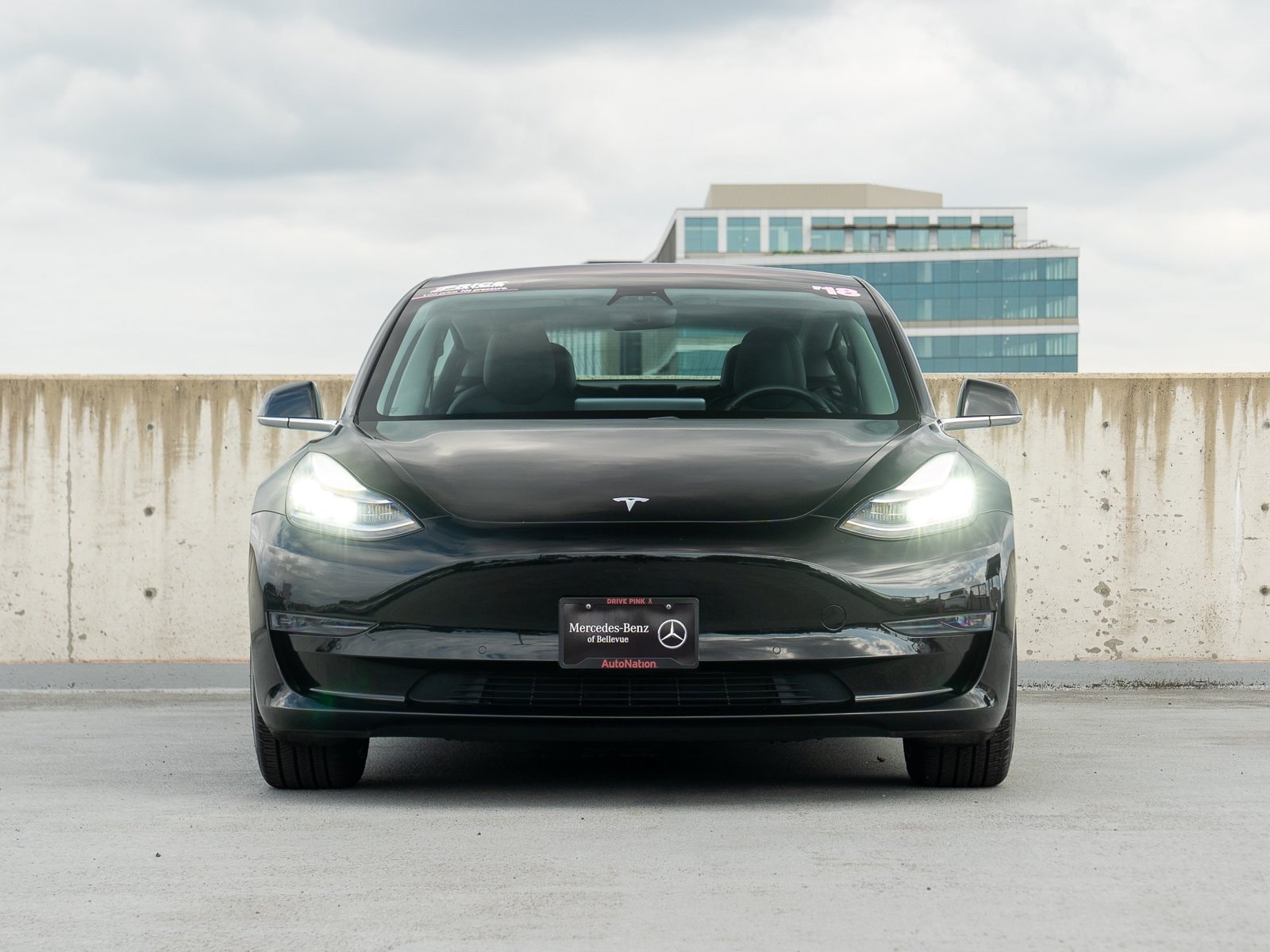 Used 2018 Tesla Model 3 Long Range with VIN 5YJ3E1EA3JF123185 for sale in Bellevue, WA