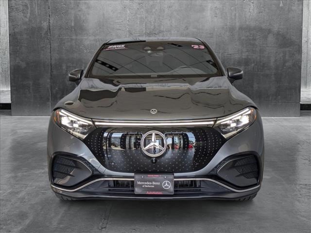 Used 2023 Mercedes-Benz EQS SUV Base with VIN 4JGDM4EB2PA018474 for sale in Bellevue, WA