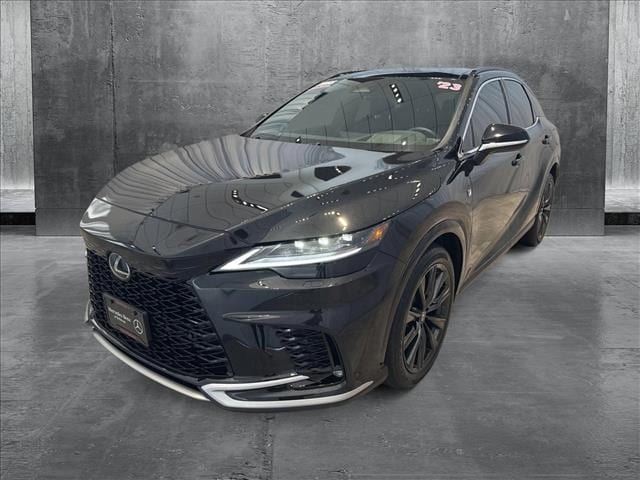 Used 2023 Lexus RX 350 F SPORT with VIN 2T2BAMCA3PC005058 for sale in Bellevue, WA