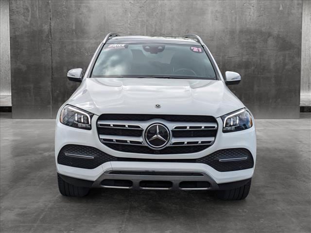 Used 2021 Mercedes-Benz GLS GLS450 with VIN 4JGFF5KE8MA559192 for sale in Bellevue, WA