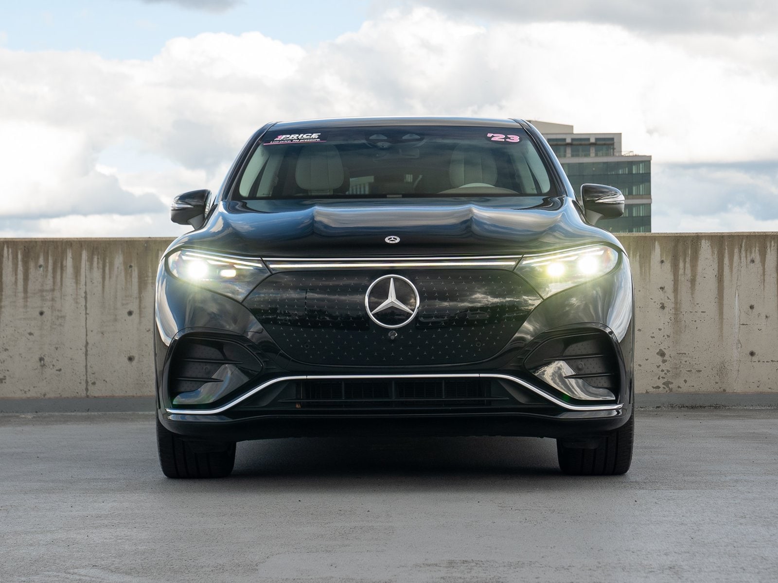 Certified 2023 Mercedes-Benz EQS SUV Base with VIN 4JGDM4EB9PA015068 for sale in Bellevue, WA
