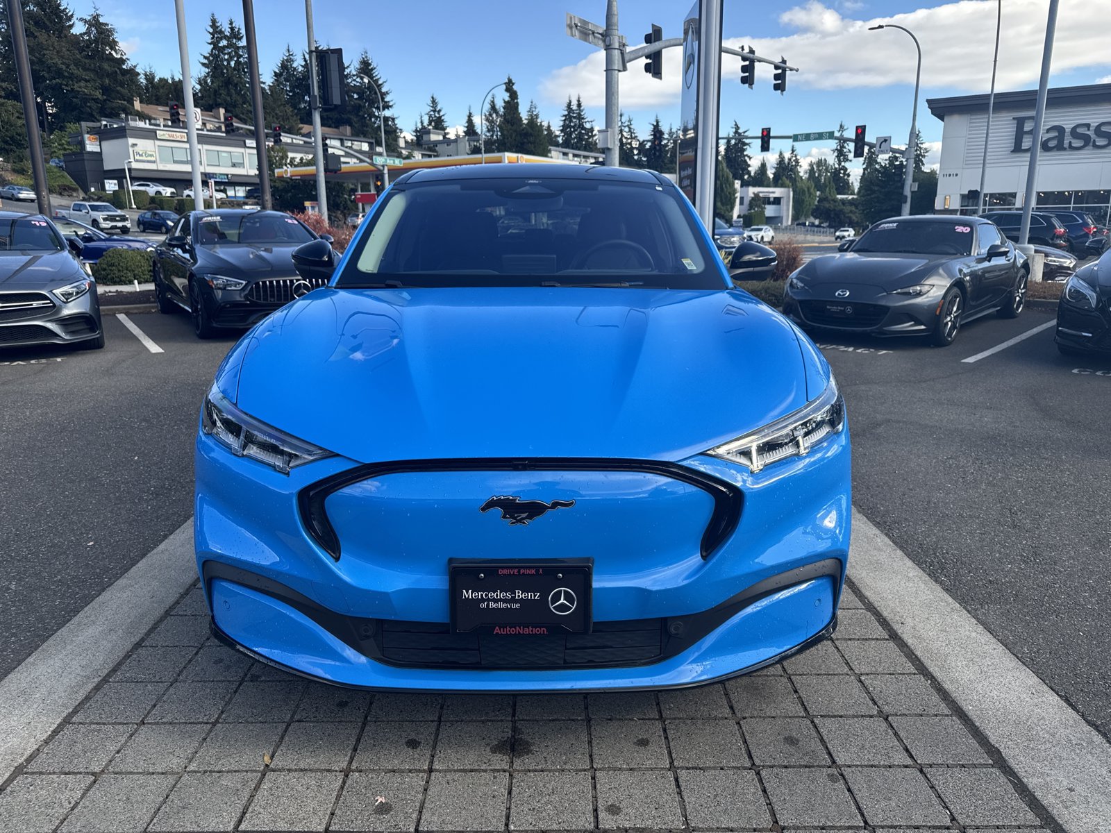 Used 2022 Ford Mustang Mach-E Premium RWD with VIN 3FMTK3R7XNMA19437 for sale in Bellevue, WA