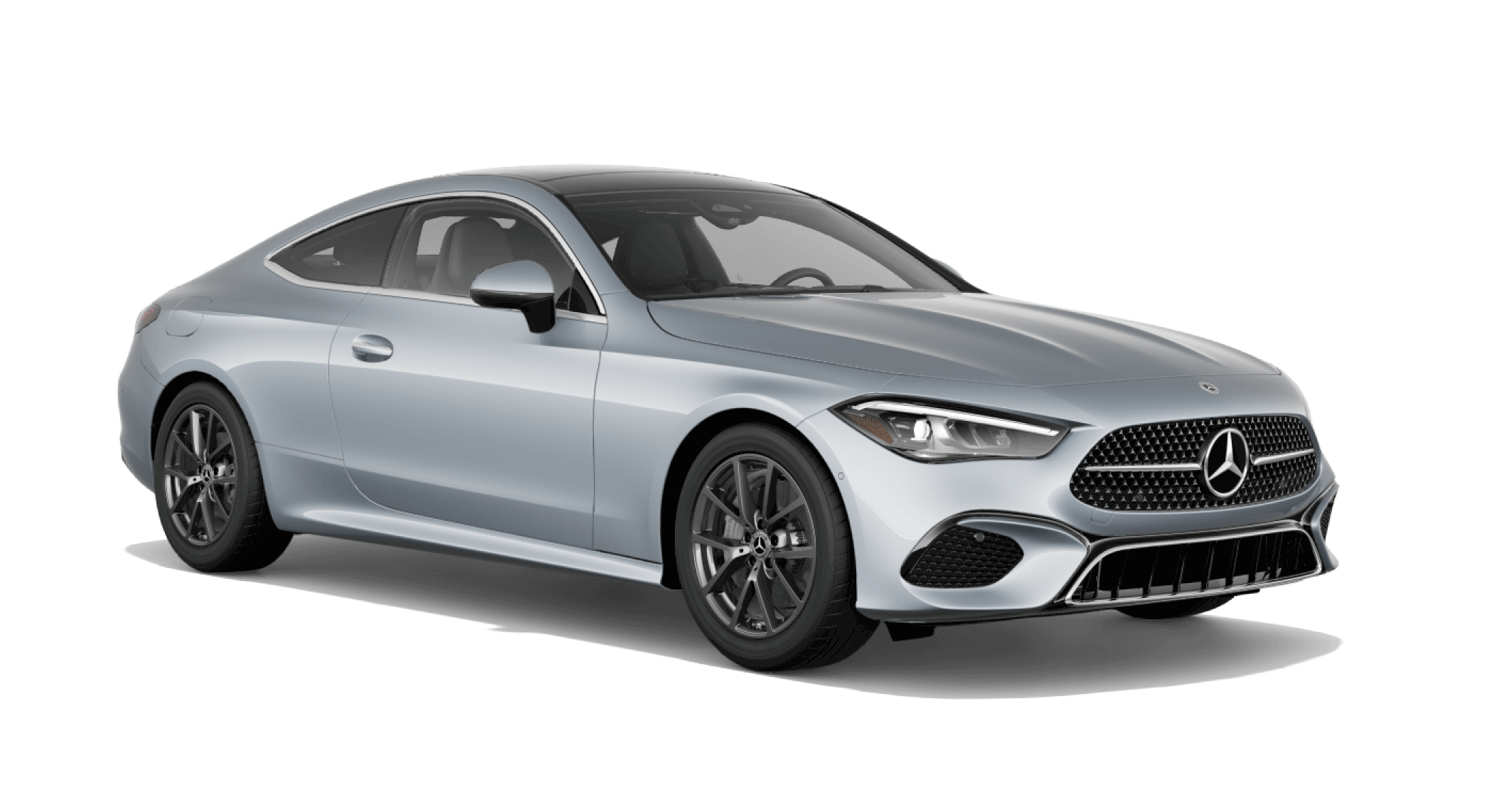 Learn about the Mercedes-Benz CLE exterior color options Mercedes-Benz CLE in Cirrus Silver Metallic