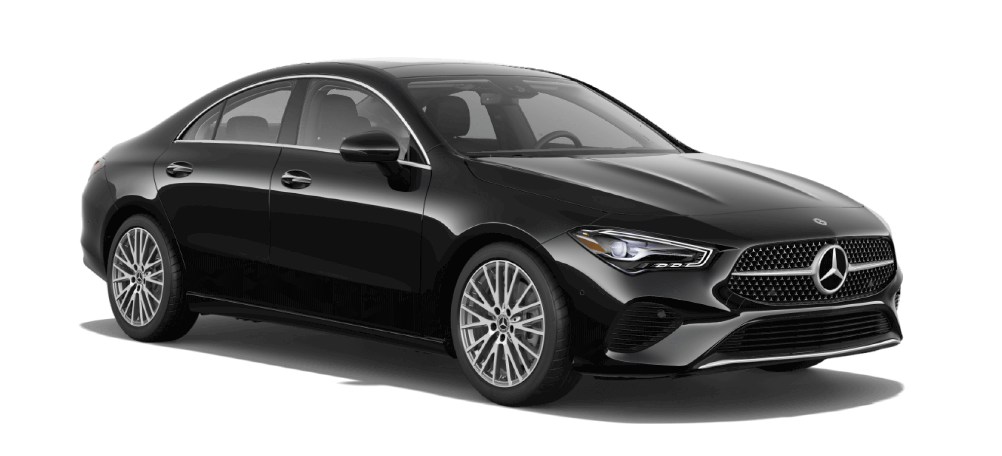 Learn about the 2025 CLA exterior color options 2025 CLA in Cosmos Black Metallic