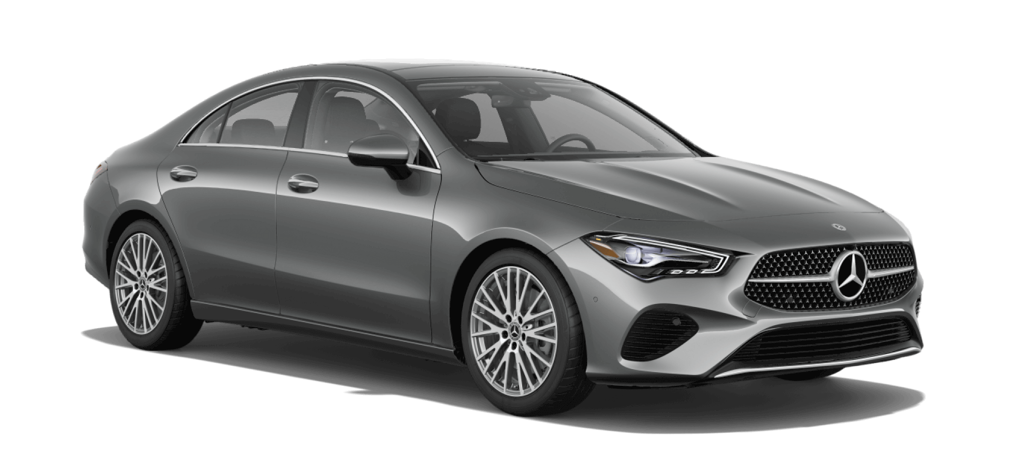 Learn about the 2025 CLA exterior color options 2025 CLA in Mountain Grey Metallic