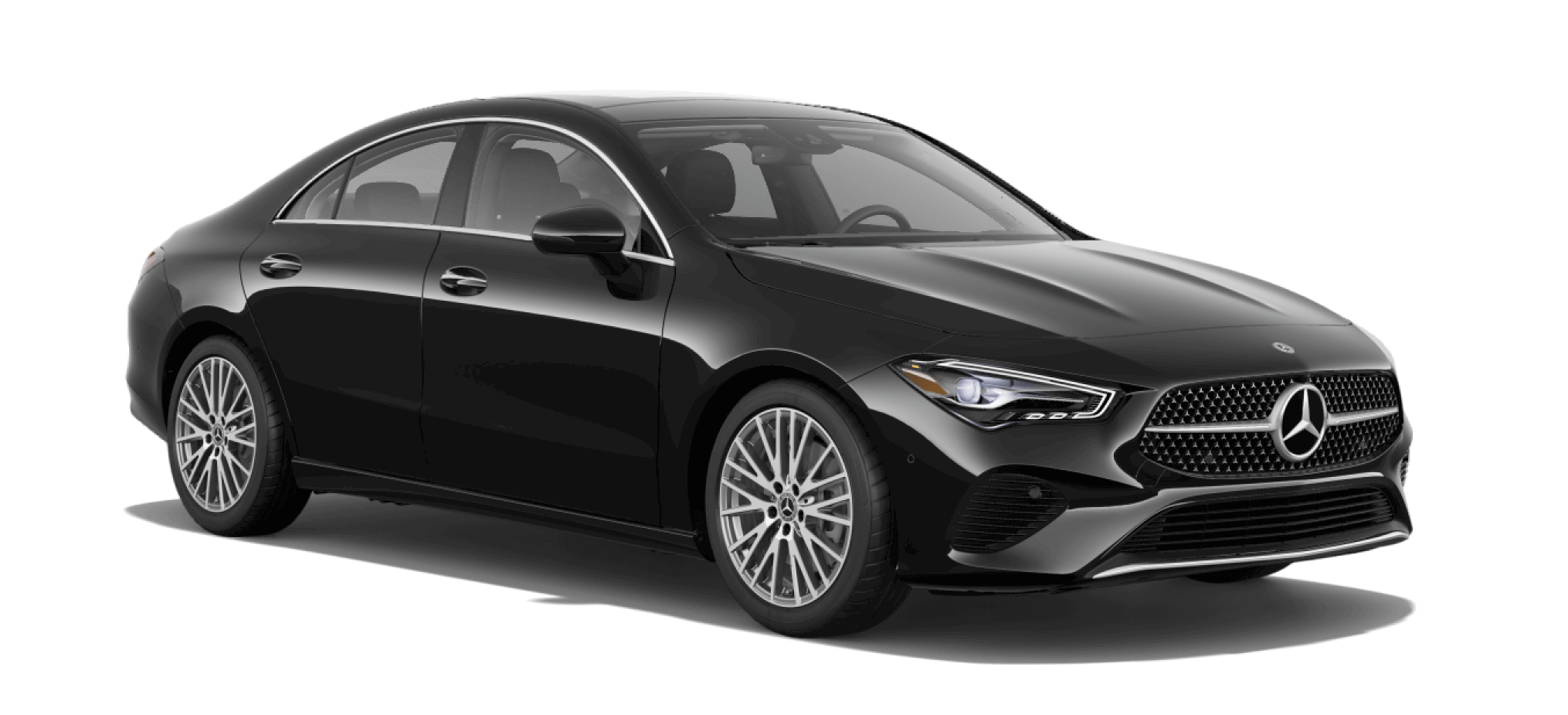 Learn about the 2025 CLA exterior color options 2025 CLA in Night Black