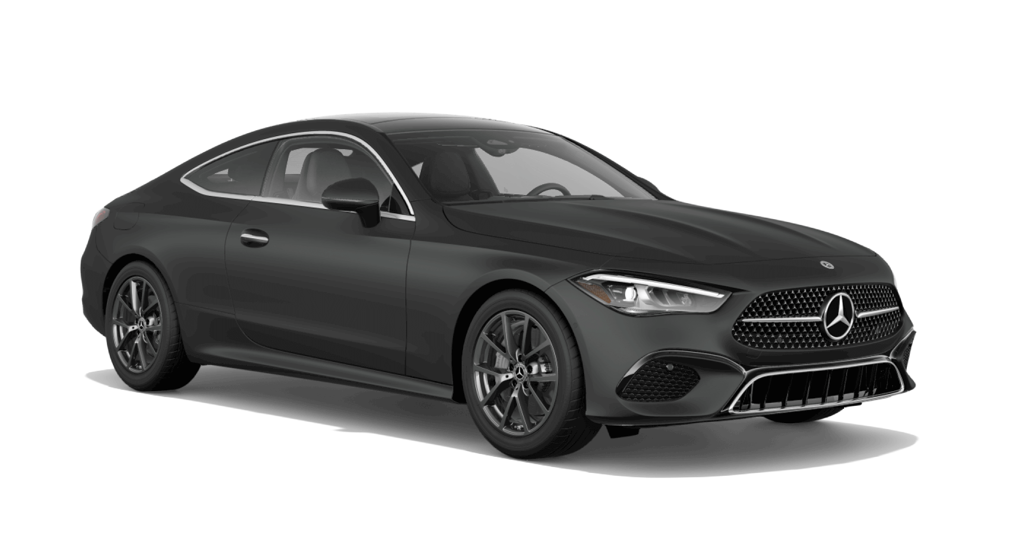 Learn about the Mercedes-Benz CLE exterior color options Mercedes-Benz CLE in MANUFAKTUR Graphite Grey Magno (matte)