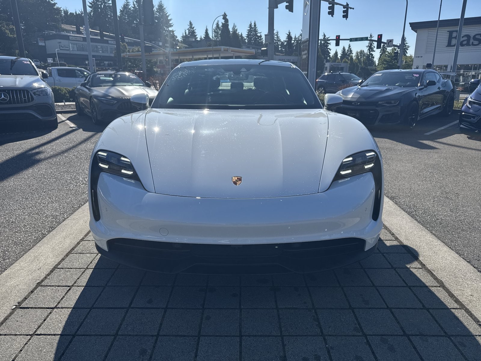 Used 2021 Porsche Taycan Base with VIN WP0AA2Y19MSA17533 for sale in Bellevue, WA