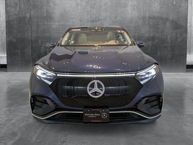 Used 2023 Mercedes-Benz EQS SUV Base with VIN 4JGDM4EB3PA021545 for sale in Bellevue, WA