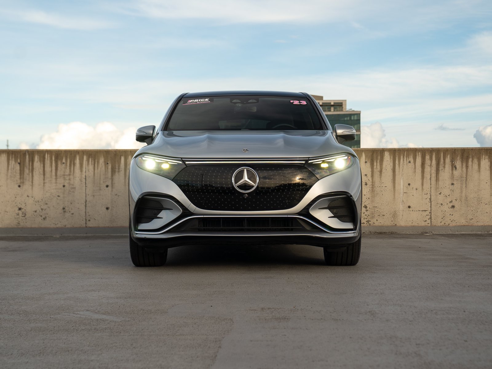Used 2023 Mercedes-Benz EQS SUV Base with VIN 4JGDM2EB9PA019013 for sale in Bellevue, WA