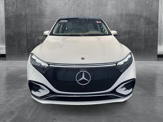 Used 2023 Mercedes-Benz EQS SUV Base with VIN 4JGDM4EB5PA015164 for sale in Bellevue, WA