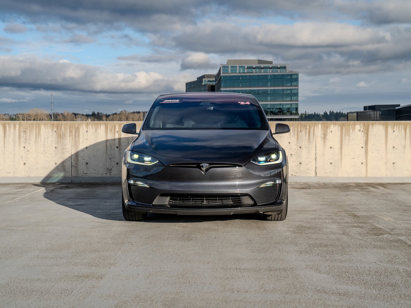 Used 2024 Tesla Model X Long Range with VIN 7SAXCDE51RF442773 for sale in Bellevue, WA