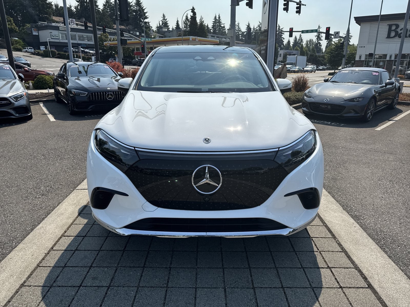Certified 2024 Mercedes-Benz EQS SUV Base with VIN 4JGDM2EB2RA031152 for sale in Bellevue, WA