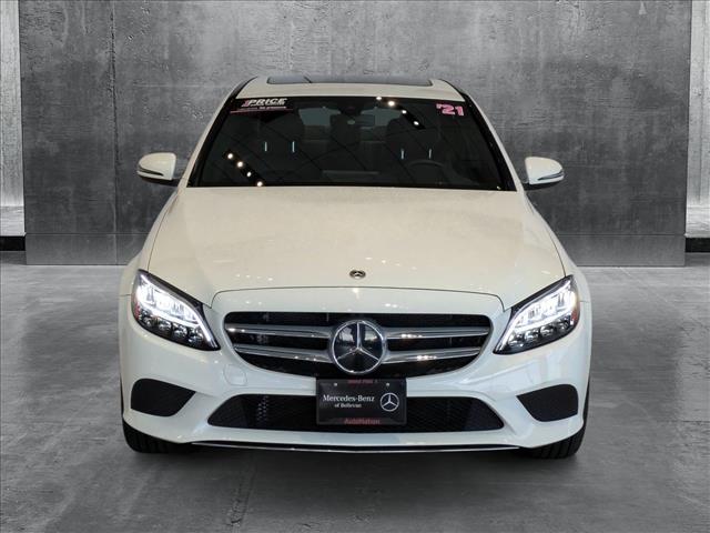 Certified 2021 Mercedes-Benz C-Class Sedan C300 with VIN W1KWF8EB9MR639308 for sale in Bellevue, WA