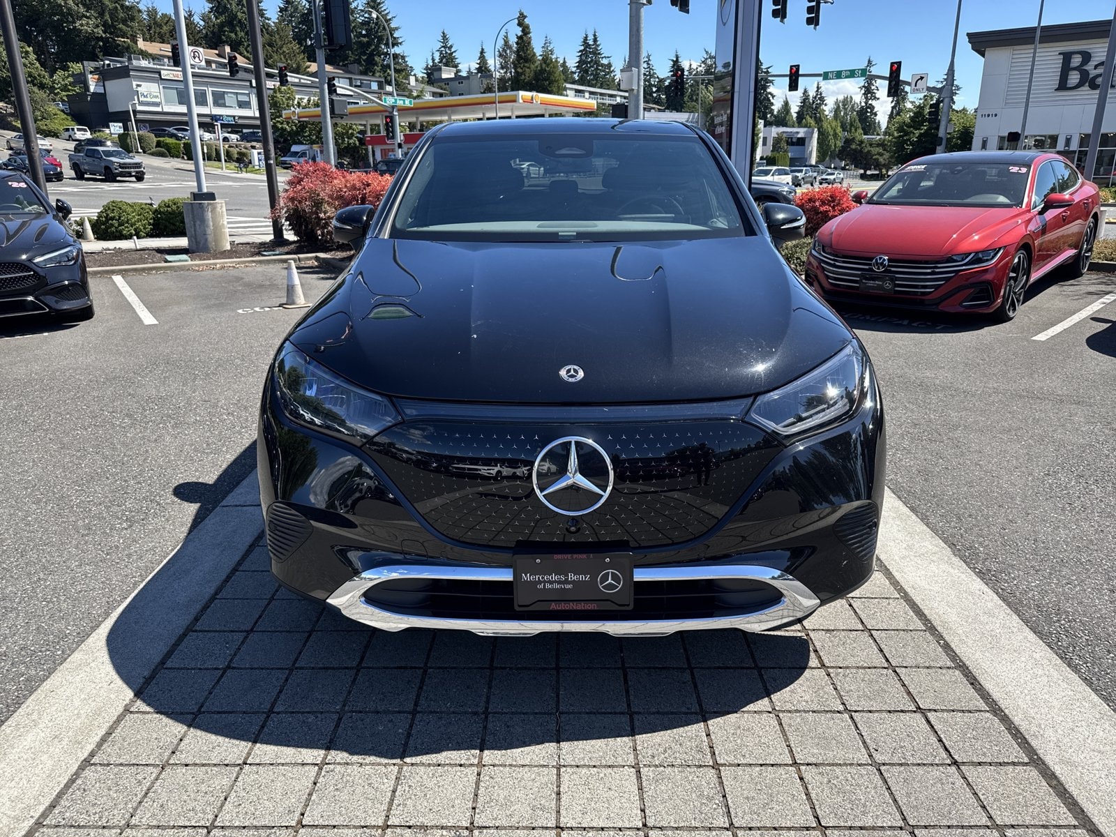 Used 2023 Mercedes-Benz EQE SUV Base with VIN 4JGGM1CB4PA001111 for sale in Bellevue, WA