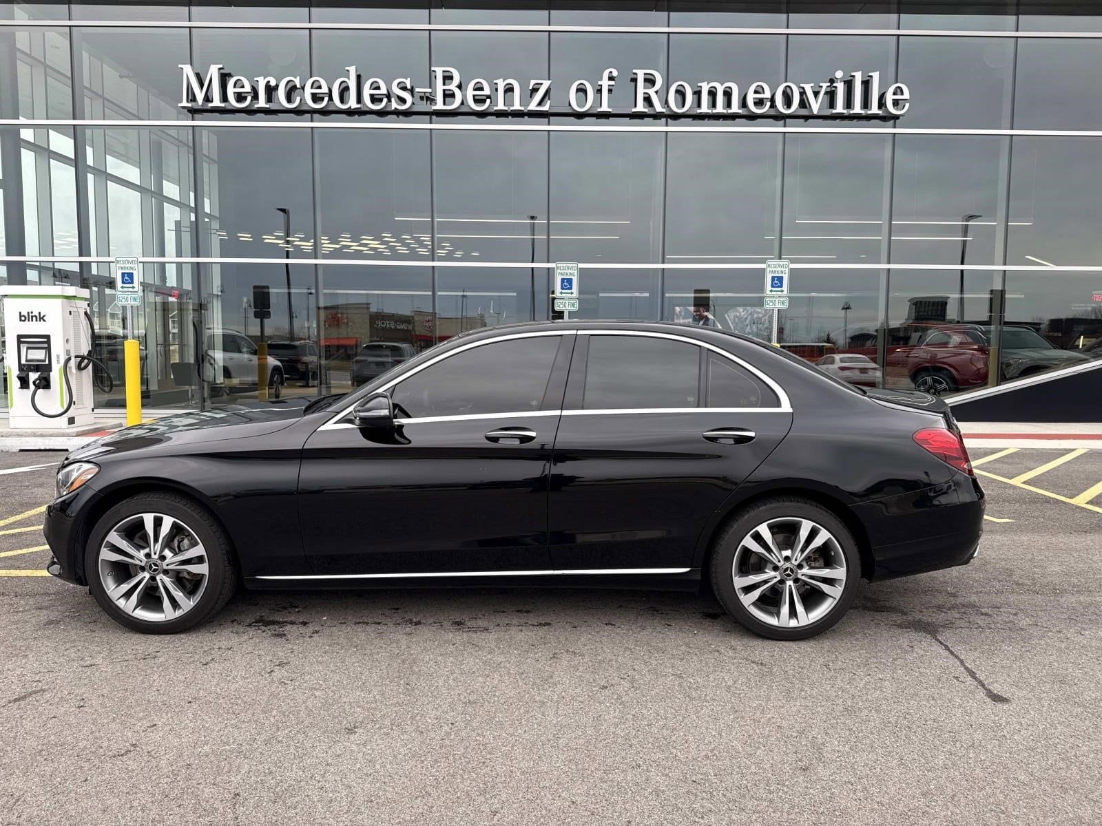 Used 2018 Mercedes-Benz C-Class Sedan C300 with VIN WDDWF4KB6JR393603 for sale in Bolingbrook, IL