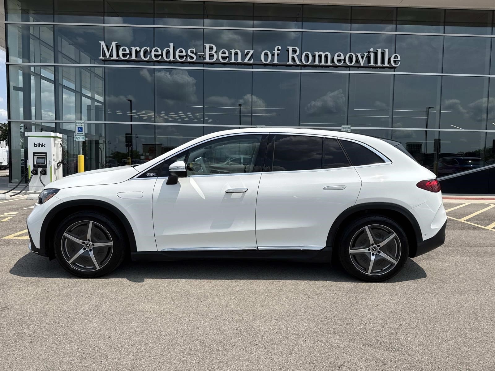 Certified 2023 Mercedes-Benz EQE SUV Base with VIN 4JGGM1CBXPA015983 for sale in Bolingbrook, IL