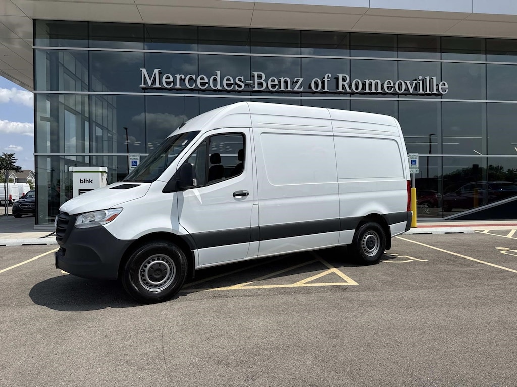 Used 2025 Mercedes-Benz Sprinter 2500 Standard Roof 4-Cyl Diesel Van Cargo Van