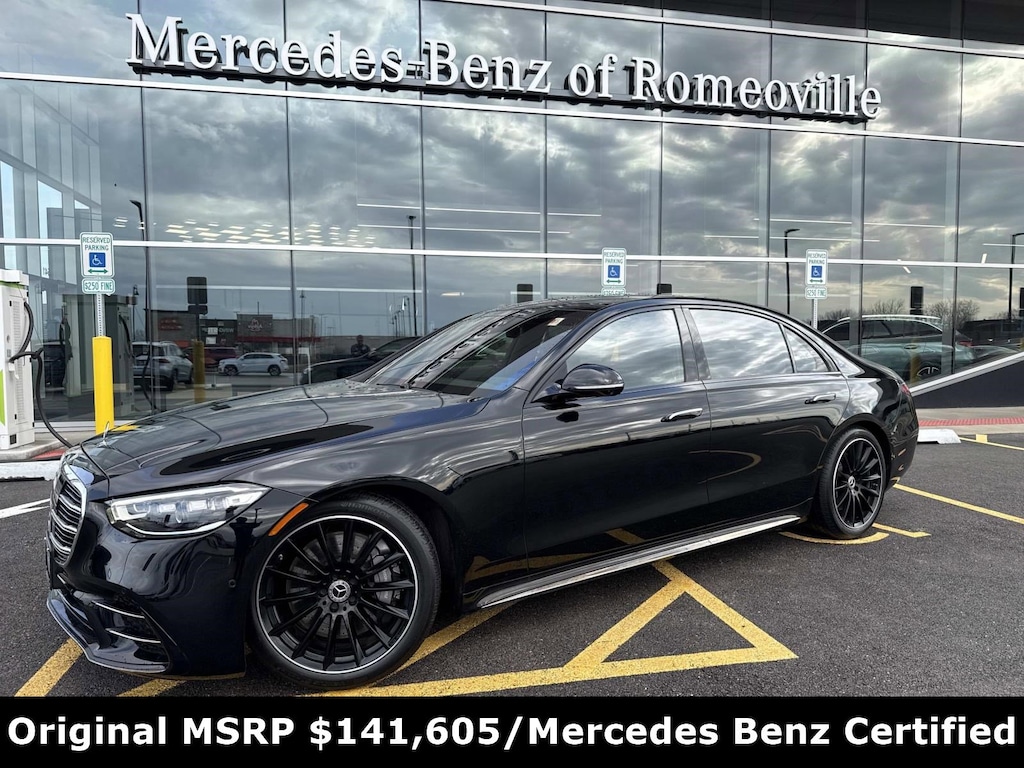 Certified 2023 Mercedes-Benz S-Class S 580 Sedan