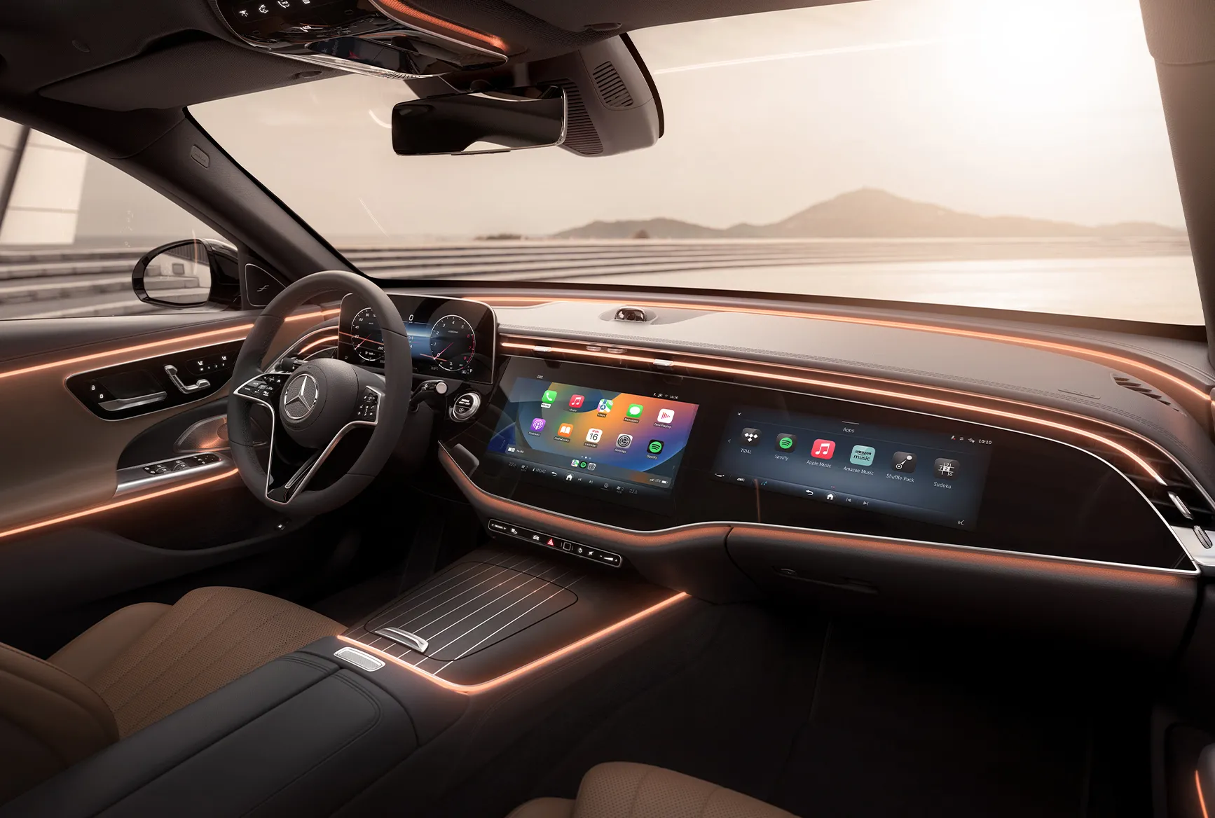 2026 Mercedes-Benz E-Class interior tech image