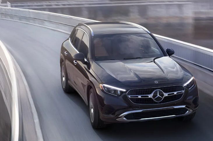 2026 Mercedes-Benz GLC 300 SUV cruising