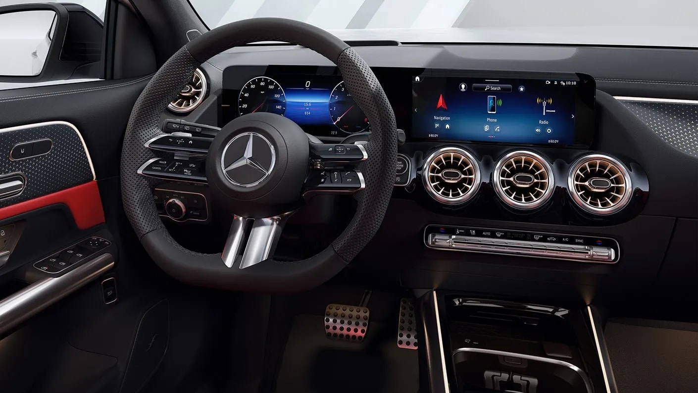2026 Mercedes-Benz GLA SUV driver view of tech