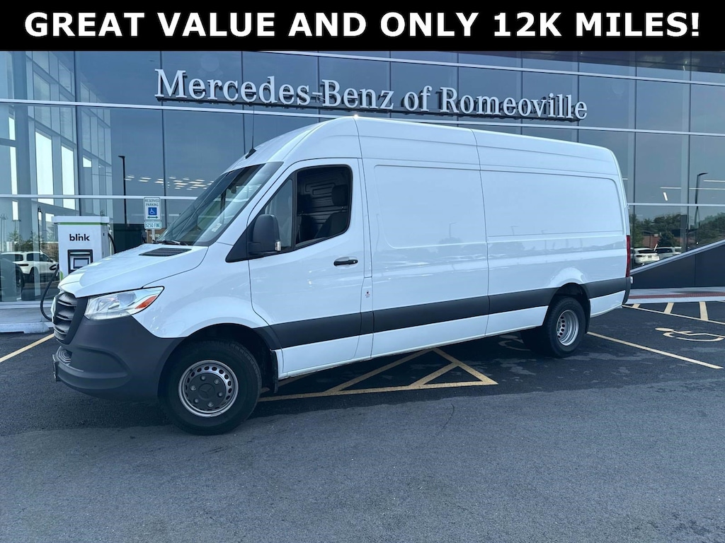 Used 2024 Mercedes-Benz Sprinter 3500 High Roof 4-Cyl Diesel HO Van Cargo Van