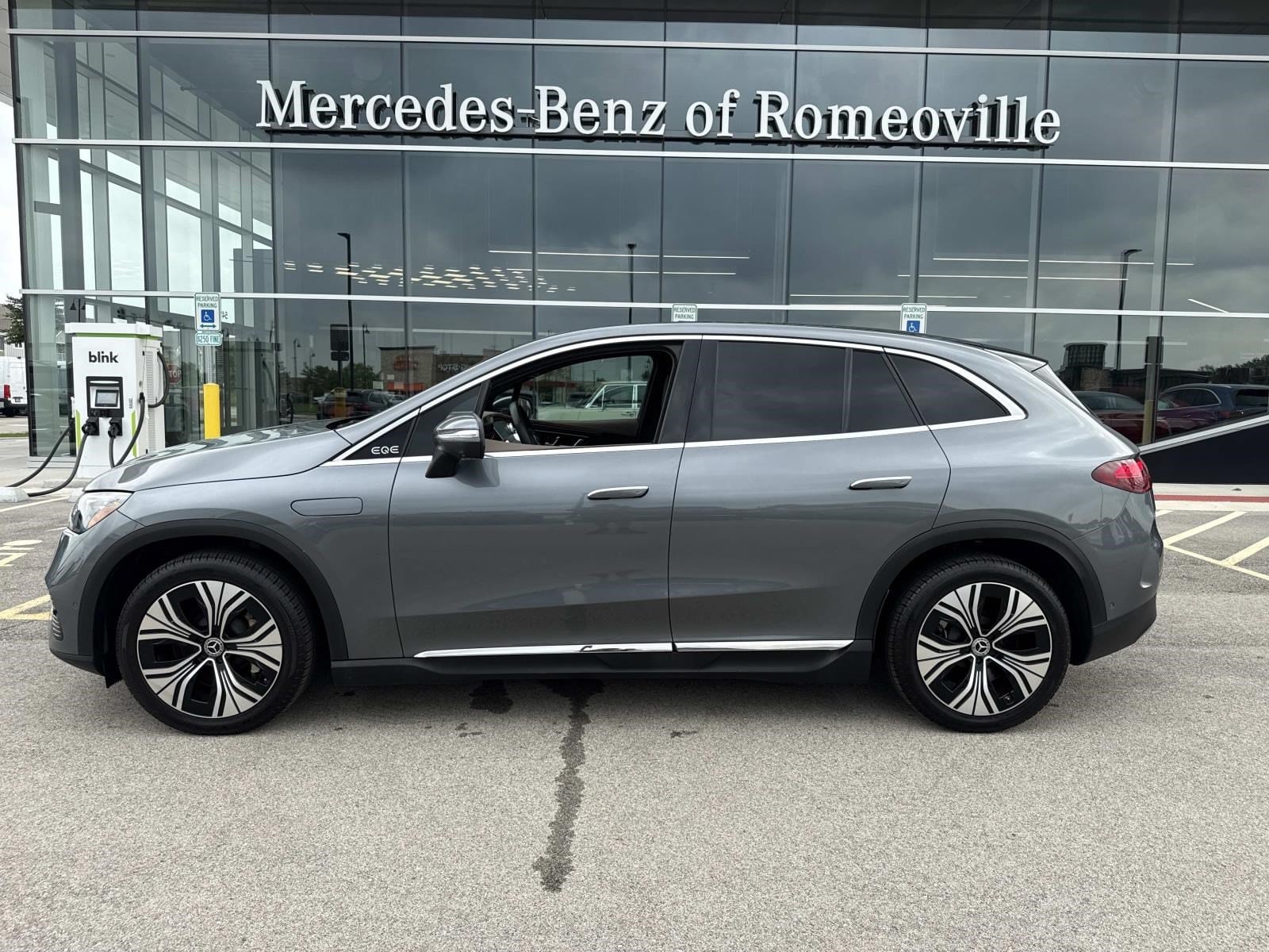 Certified 2023 Mercedes-Benz EQE SUV Base with VIN 4JGGM1CB3PA001357 for sale in Bolingbrook, IL