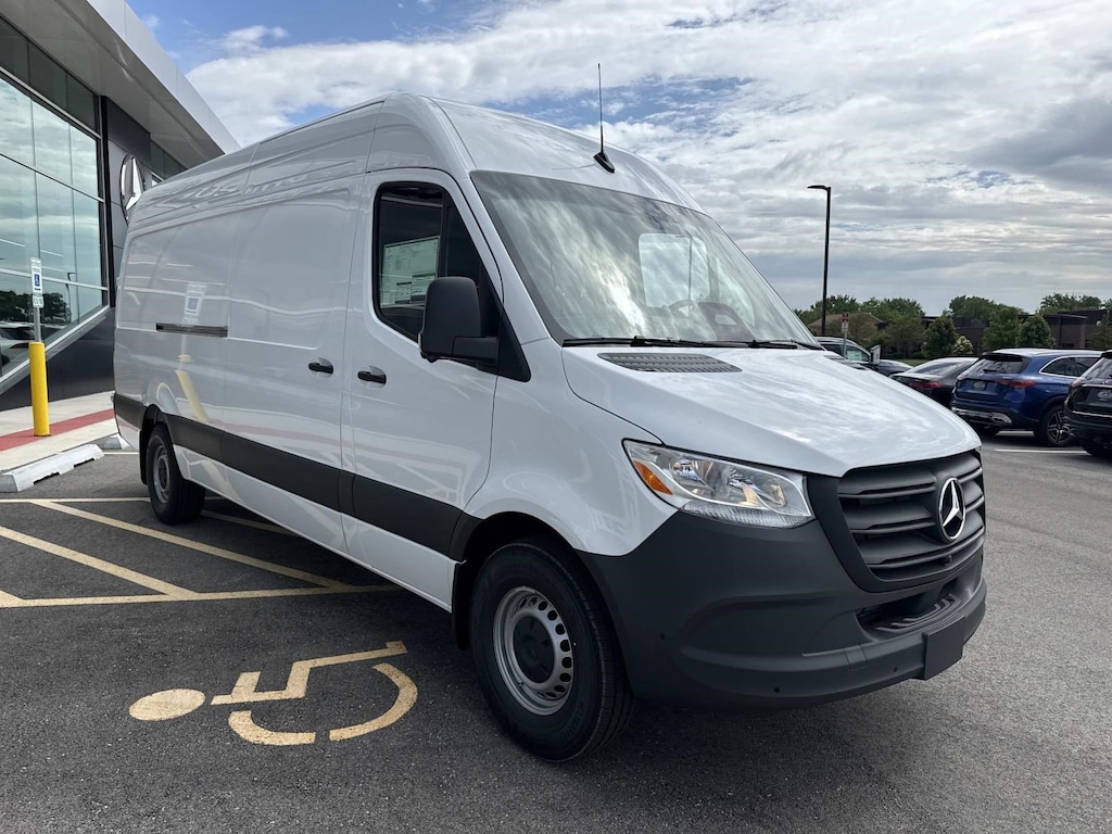 New 2026 Mercedes-Benz Sprinter Cargo Van High Roof 4-Cyl Diesel Van Cargo Van