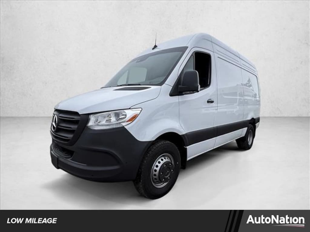 Used 2024 Mercedes-Benz Sprinter 3500 Standard Roof 4-Cyl Diesel HO Van Cargo Van